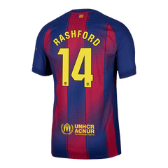 Barcelona RASHFORD #14 Home Football Shirt 2025/26 - Player Version