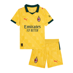 Děti AC Milan Třetí pryč Fotbalový dres Kit(dres + šortky) 2025/26
