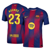 Barcelona KOUNDE #23 Domov Fotbalový dres 2025/26 - verze pro hráče