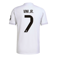 Real Madrid VINI JR. #7 Domácí fotbalový dres 2025/26 – verze pro hráče