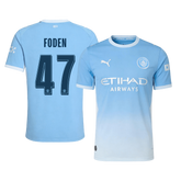 Manchester City FODEN #47 Domov Fotbalový dres 2026/27 - verze pro hráče - UCL