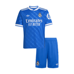 Děti Real Madrid Třetí pryč Fotbalový dres Kit(dres + šortky) 2025/26