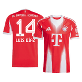 Bayern Mnichov LUIS DÍAZ #14 Domácí Fotbalový dres 2025/26