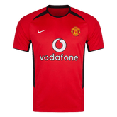 Manchester United Domov Retro fotbalový dres 2002/04