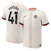 Chelsea ESTÊVÃO #41 Pryč Fotbalový dres 2025/26 - verze pro hráče