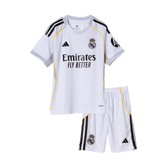Real Madrid Home Jersey Kids (Shirt + Shorts) 2025/26