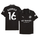 Manchester City RODRIGO #6 Away Football Shirt 2025/26 - Player Version