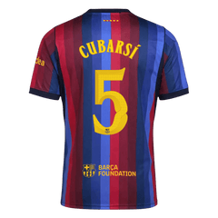 Pánské Barcelona CUBARSÍ #5 Domov Fotbalový dres 2026/27 - UCL