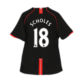 Manchester United SCHOOLS #18 Away Retro Football Jersey 2007/08