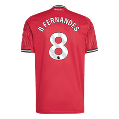 Manchester United B.FERNANDES #8 Home Men's Football Jersey 2025/26