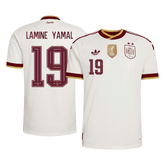 Spain LAMINE YAMAL #19 Pryč Fotbalový dres Mistrovství světa 2026 Champion Edition - verze pro hráče