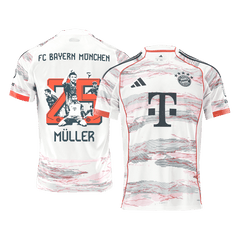 Pánský dres Bayern Mnichov MÜLLER Special #25 venkovní fotbalový dres 2025/26