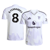 Manchester United B.FERNANDES #8 Away Football Shirt 2025/26 - Player Version