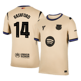 Pánský venkovní fotbalový dres Barcelona RASHFORD #14 2025/26 – UCL