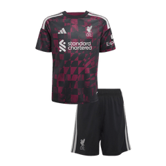 Děti Liverpool Třetí pryč Fotbalový dres Kit(dres + šortky) 2026/27