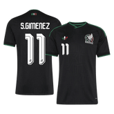 Mexico S.GIMENEZ #11 Třetí pryč Fotbalový dres Mistrovství světa 2026 - verze pro hráče