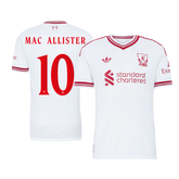 Liverpool MAC ALLISTER #10 Pryč Fotbalový dres 2026/27 - verze pro hráče - UCL