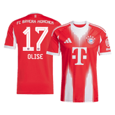 Pánské Bayern Munich OLISE #17 Domov Fotbalový dres 2025/26