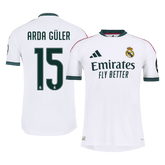 Real Madrid ARDA GÜLER #15 Domov Fotbalový dres 2026/27 - verze pro hráče