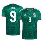 Pánské Mexico Raúl #9 Domov Fotbalový dres Mistrovství světa 2026