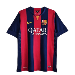Barcelona MESSI #10 Home Retro Football Jersey 2014/15