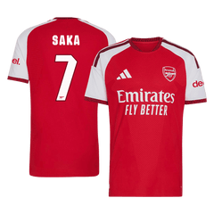 Arsenal SAKA #7 Domov Fotbalový dres 2026/27 - verze pro hráče - UCL