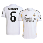 Real Madrid CAMAVINGA #6 Domov Fotbalový dres 2025/26 - verze pro hráče