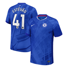 Chelsea ESTÊVÃO #41 Domov Fotbalový dres 2025/26 - verze pro hráče