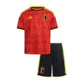 Děti Belgium Domov Světový pohár Fotbalový dres Kit(dres + šortky) 2025/26