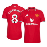 Manchester United B. FERNANDES #8 Domov Fotbalový dres 2026/27 - verze pro hráče