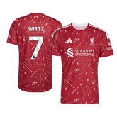 Liverpool WIRTZ #7 Domov Fotbalový dres 2026/27 - verze pro hráče