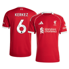 Pánský domácí fotbalový dres Liverpool KERKEZ #6 2025/26