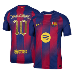 Barcelona LAMINE YAMAL #10 Domov Fotbalový dres 2025/26 - verze pro hráče