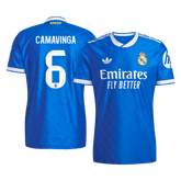 Real Madrid CAMAVINGA #6 Třetí pryč Fotbalový dres 2025/26 - verze pro hráče