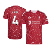 Liverpool VIRGIL #4 Domov Fotbalový dres 2026/27 - verze pro hráče