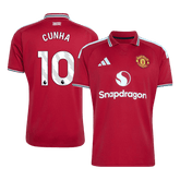 Pánské Manchester United CUNHA #10 Domov Fotbalový dres 2026/27