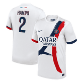 PSG HAKIMI #2 Pryč Fotbalový dres 2025/26 - verze pro hráče