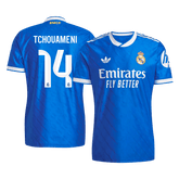 Real Madrid TCHOUAMENI #14 Třetí pryč Fotbalový dres 2025/26 - verze pro hráče