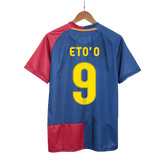 Barcelona ETO'O #9 Domácí Retro fotbalový dres 2008/09 - finále UCL