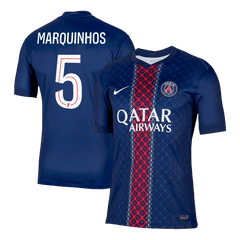 Pánský domácí fotbalový dres PSG MARQUINHOS #5 2025/26