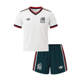 Děti Mexico Pryč Světový pohár Fotbalový dres Kit(dres + šortky) 2026