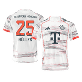 Bayern Mnichov MÜLLER #25 venkovní fotbalový dres 2025/26 – verze pro hráče