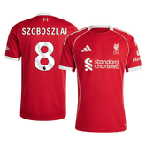Pánské Liverpool SZOBOSZLAI #8 Domov Fotbalový dres 2025/26