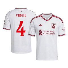 Pánské Liverpool VIRGIL #4 Pryč Fotbalový dres 2026/27 - UCL