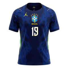 Pánské Brazil ENDRICK #19 Pryč Fotbalový dres Mistrovství světa 2026