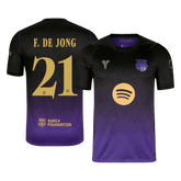 Pánské Barcelona F. DE JONG #21 Pryč Fotbalový dres 2026/27 - UCL