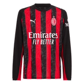 Pánské AC Milan Domov Fotbalový dres s dlouhým rukávem 2025/26