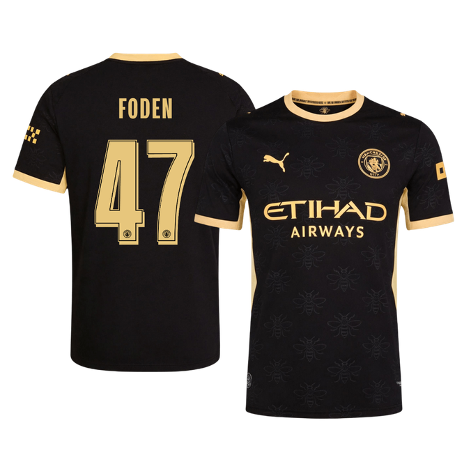 Manchester City FODEN #47 Pryč Fotbalový dres 2026/27 - verze pro hráče - UCL
