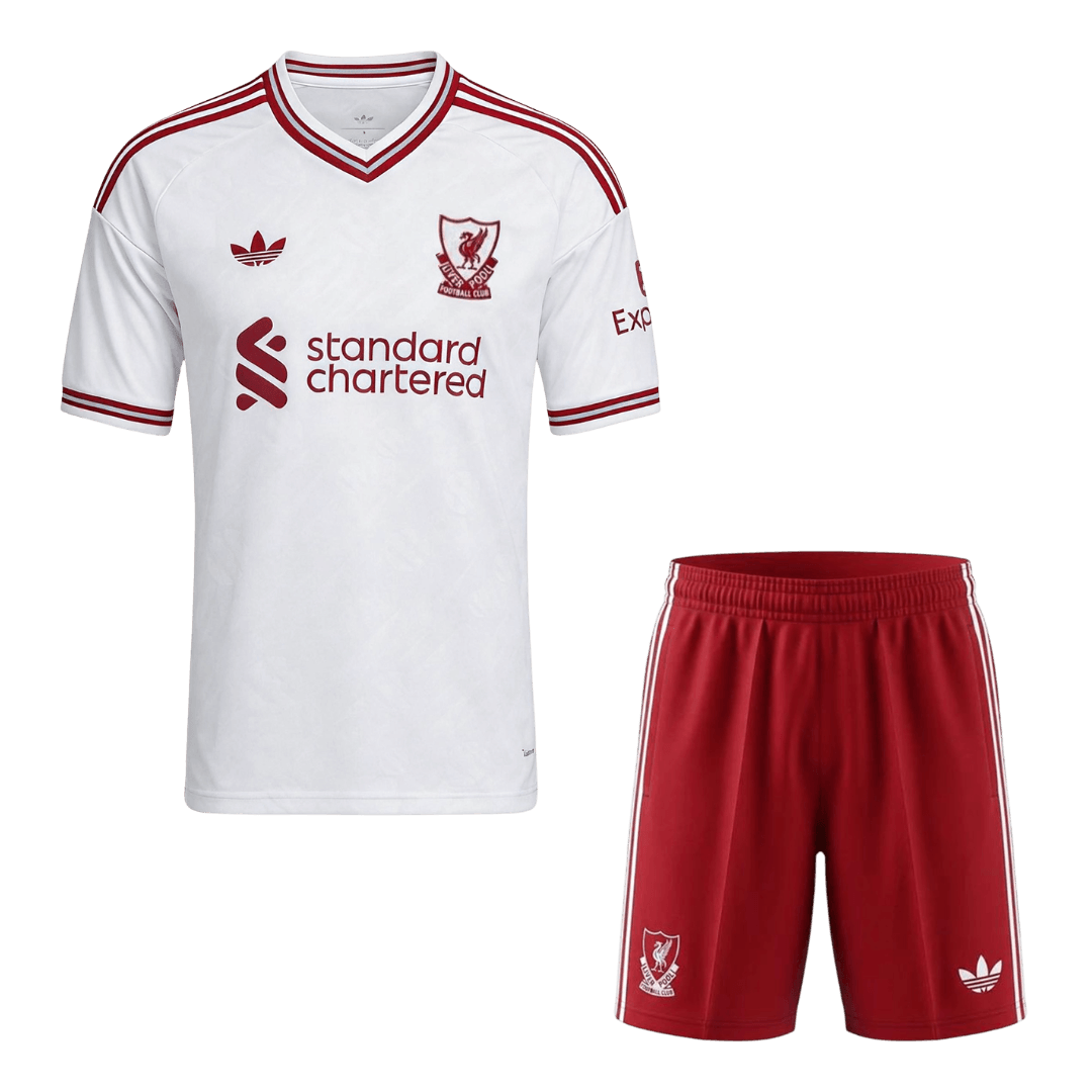 Pánské Liverpool Pryč Fotbalový dres (Jersey+Shorts) Kit 2026/27