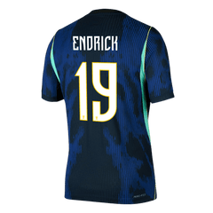 Brazil ENDRICK #19 Pryč Fotbalový dres Mistrovství světa 2026 - verze pro hráče